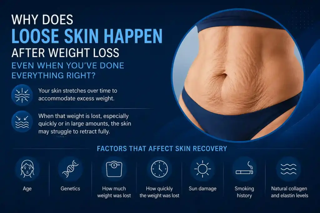 Why Does Loose Skin Happen After Weight Loss Even When You’ve Done Everything Right Wiltshire?