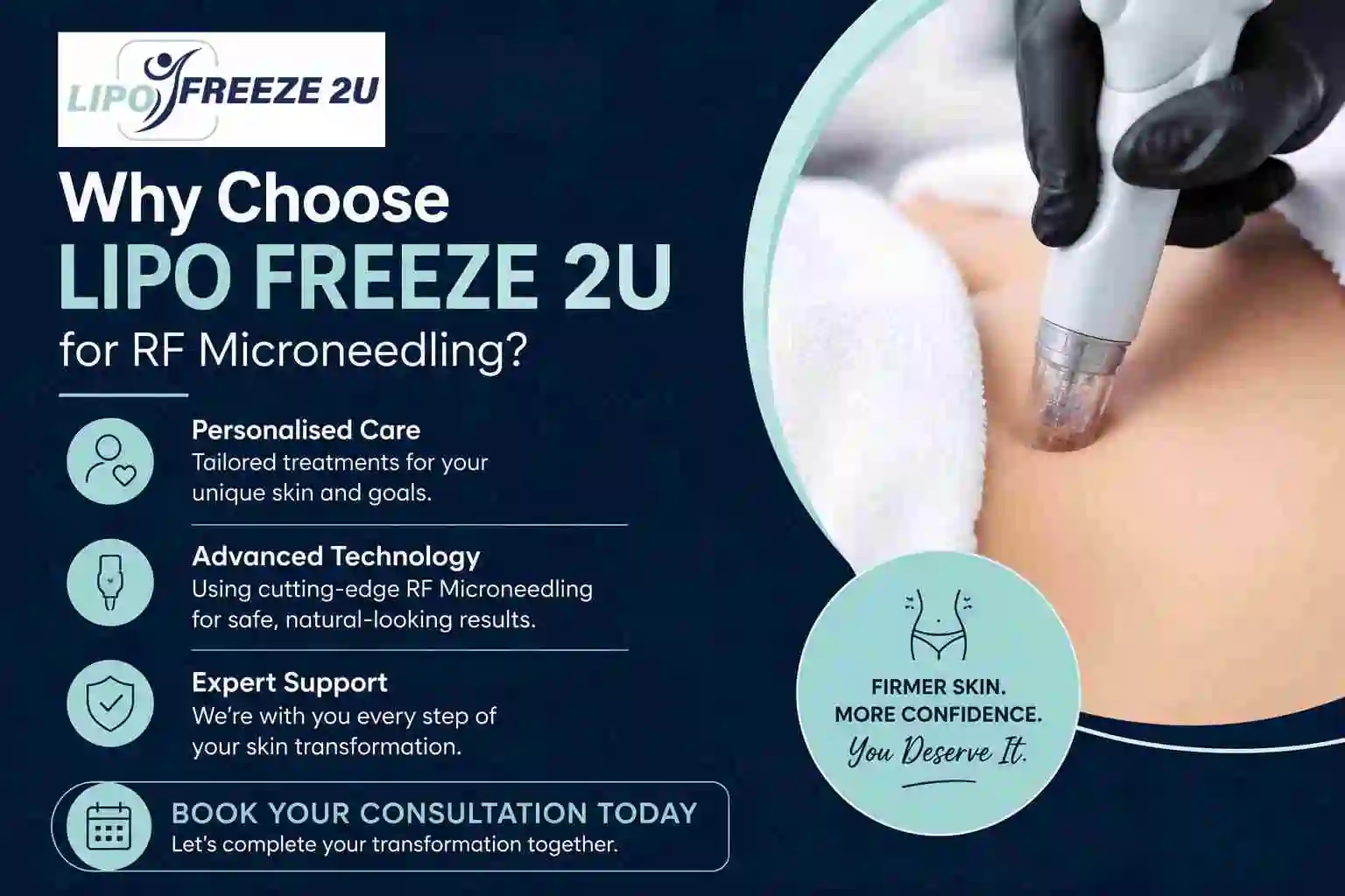 Why Choose LIPO FREEZE 2U for RF Microneedling Wiltshire?