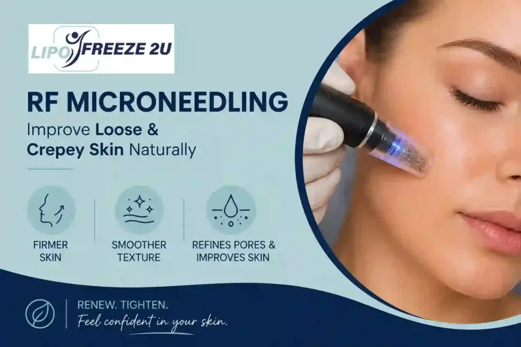Can RF Microneedling Help Improve Loose and Crepey Skin Wiltshire?